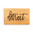 Small Engraved City Country Bamboo Wood Cutting Board, Calligraphy-Set of 1-Andaz Press-Austin-