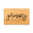 Small Engraved City Country Bamboo Wood Cutting Board, Calligraphy-Set of 1-Andaz Press-Austin-