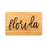 Small Engraved State Bamboo Wood Cutting Board, Calligraphy-Set of 1-Andaz Press-Florida-