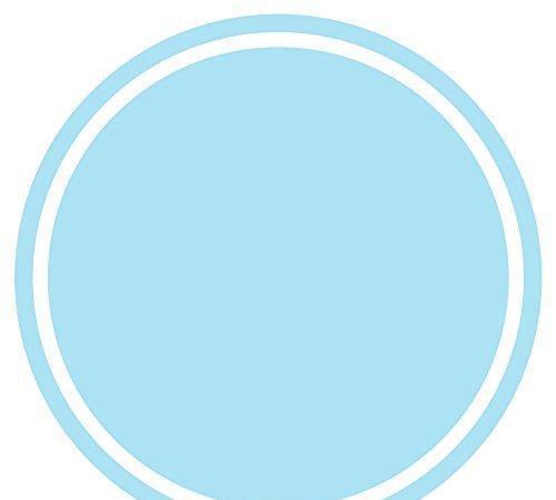 Solid Color Circle Gift Labels-Set of 40-Andaz Press-Ivory-