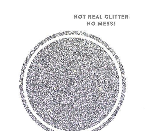 Solid Color Circle Gift Labels-Set of 40-Andaz Press-Silver-