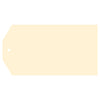 Solid Color Classic Blank Gift Tags-Set of 12-Andaz Press-Ivory-