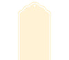 Solid Color Scallop Blank Gift Tags-Set of 16-Andaz Press-Ivory-