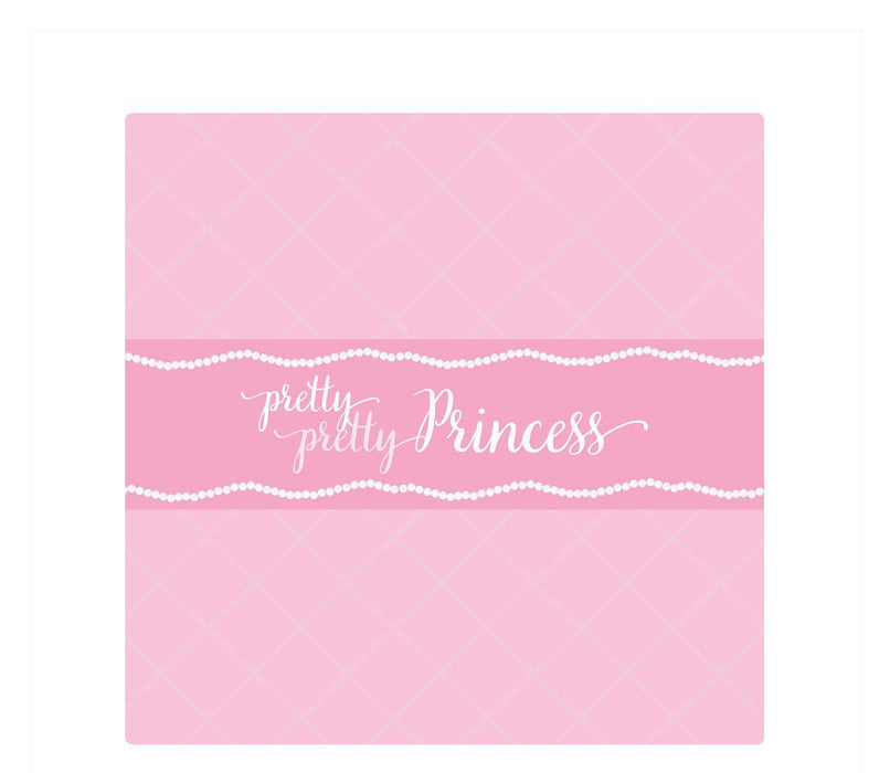 Sparkle Princess Birthday Hershey's Chocolate Bar Wrapper Labels-Set of 4-Andaz Press-