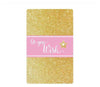 Sparkle Princess Birthday Hershey's Miniatures Mini Candy Bar Wrappers-Set of 36-Andaz Press-