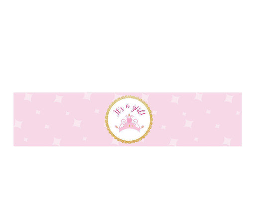 Sparkle Princess Birthday Tiara Milk Bottle Labels-Set of 10-Andaz Press-