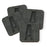 Square Coffee Drink Monogram Coasters Gift Set, Faux Concrete-Set of 4-Andaz Press-A-