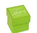 Square Party Favor Boxes, Thank You for Celebrating With Us-Set of 20-Andaz Press-White-