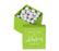 Square Party Favor Boxes, Thank You for Celebrating With Us-Set of 20-Andaz Press-White-