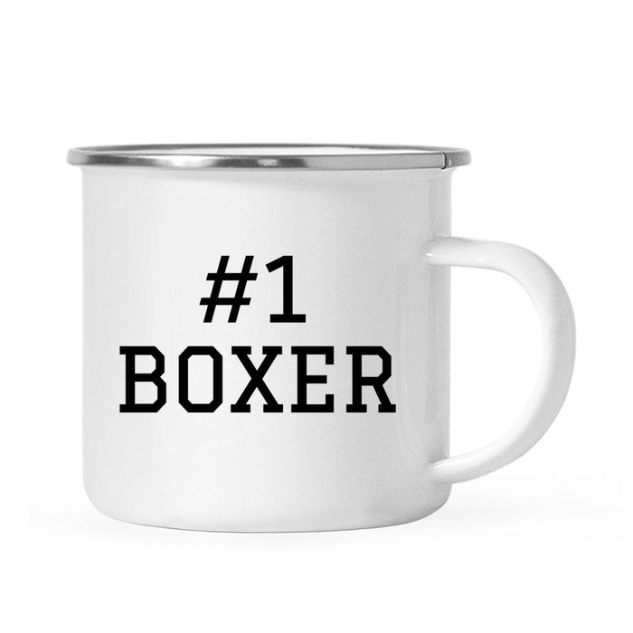 Stainless Steel Campfire Coffee Mug Thank You Gift, #1 Sports-Set of 1-Andaz Press-Aerobics Instructor-