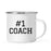 Stainless Steel Campfire Coffee Mug Thank You Gift, #1 Sports-Set of 1-Andaz Press-Aerobics Instructor-