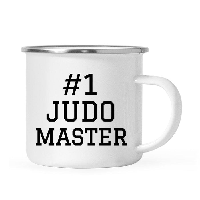 Stainless Steel Campfire Coffee Mug Thank You Gift, #1 Sports-Set of 1-Andaz Press-Judo Master-