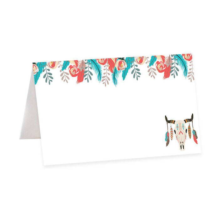 Table Tent Place Cards for Wedding Party Tables, Seating Name Place Cards, Design 2-Set of 56-Andaz Press-Winter-