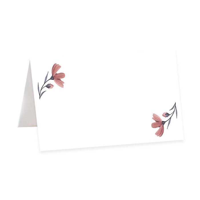 Table Tent Place Cards for Wedding Party Tables, Seating Name Place Cards, Design 2-Set of 56-Andaz Press-Winter-