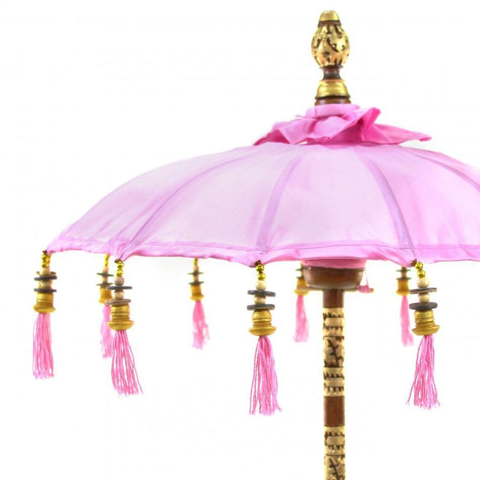 Tabletop Bali Umbrella Centerpiece-Set of 1-Koyal Wholesale-Bubblegum Pink-