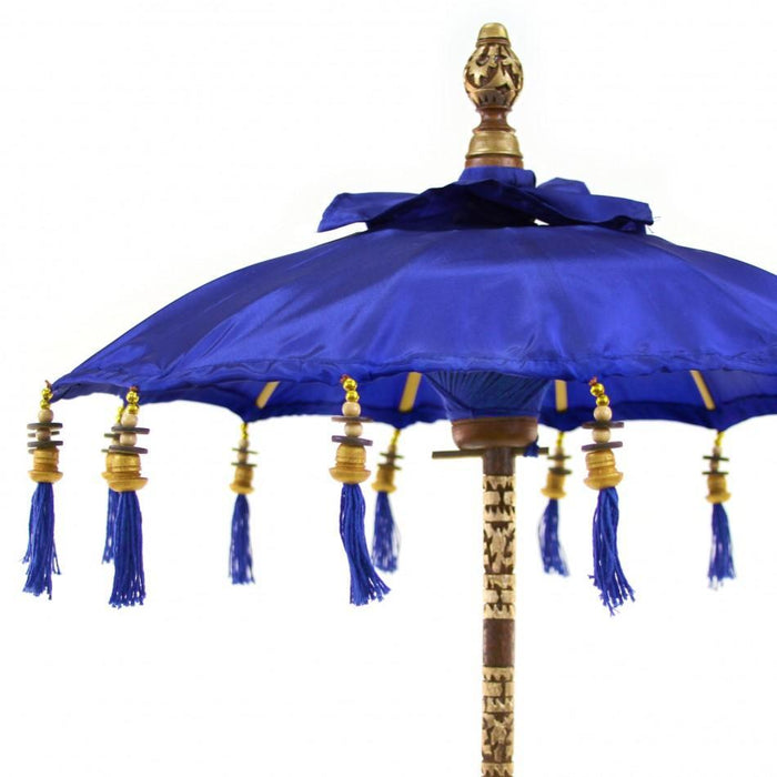 Tabletop Bali Umbrella Centerpiece-Set of 1-Koyal Wholesale-Royal Blue-