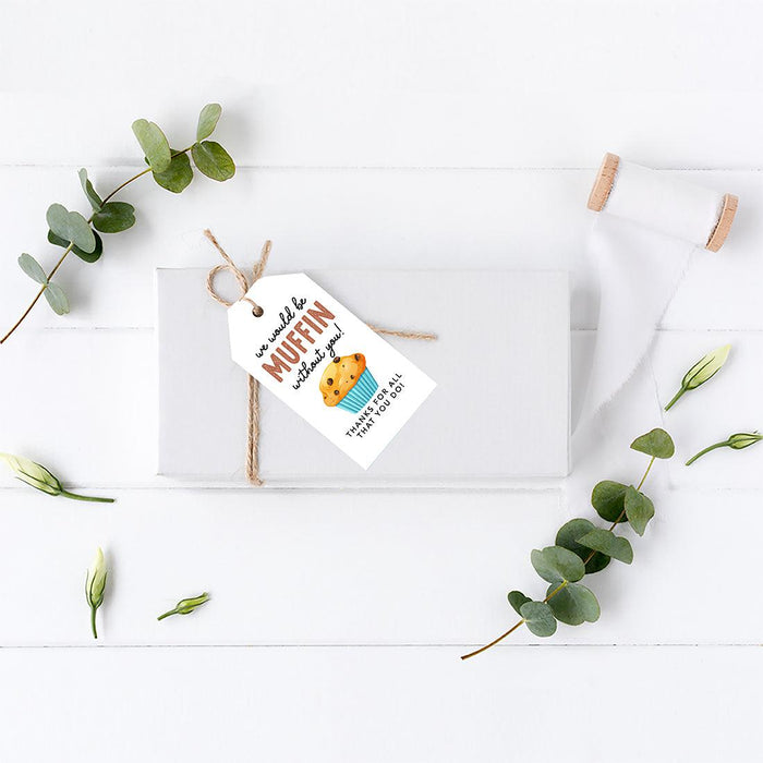Teacher Appreciation Classic Gift Tags With String, 2" x 3.75"-Set of 20-Andaz Press-Teacher Appreciation-