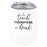 Teacher Appreciation Wine Tumbler with Lid Stemless Stainless Steel Insulated for Teacher Appreciation Week-Set of 1-Andaz Press-Because Students-