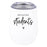 Teacher Appreciation Wine Tumbler with Lid Stemless Stainless Steel Insulated for Teacher Appreciation Week-Set of 1-Andaz Press-Because Students-