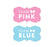 Team Pink/Blue Gender Reveal Baby Shower Fancy Frame Favor Labels-Set of 36-Andaz Press-