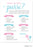 Team Pink/Blue Gender Reveal Baby Shower Games & Fun Activities-Set of 1-Andaz Press-Diaper Thoughts-