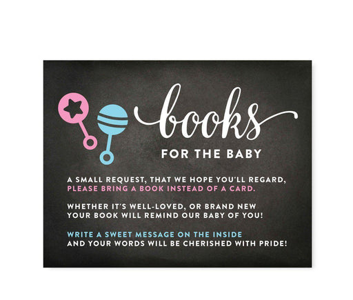 Team Pink/Blue Gender Reveal Baby Shower Games & Fun Activities-Set of 1-Andaz Press-Books For Baby-