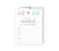 Team Pink/Blue Gender Reveal Baby Shower Party Blank Invitations & Thank Yous-Set of 20-Andaz Press-Invitations-
