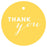 Thank You Circle Gift Tags, Chic Style-Set of 24-Andaz Press-Ivory-