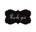 Thank You Fancy Frame Label Stickers-Set of 36-Andaz Press-Black-