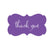 Thank You Fancy Frame Label Stickers-Set of 36-Andaz Press-Purple-