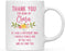 Thank You for Being Ceramic Coffee Mug Floral Punch in Face Collection-Set of 1-Andaz Press-Aunt-