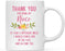 Thank You for Being Ceramic Coffee Mug Floral Punch in Face Collection-Set of 1-Andaz Press-Niece-
