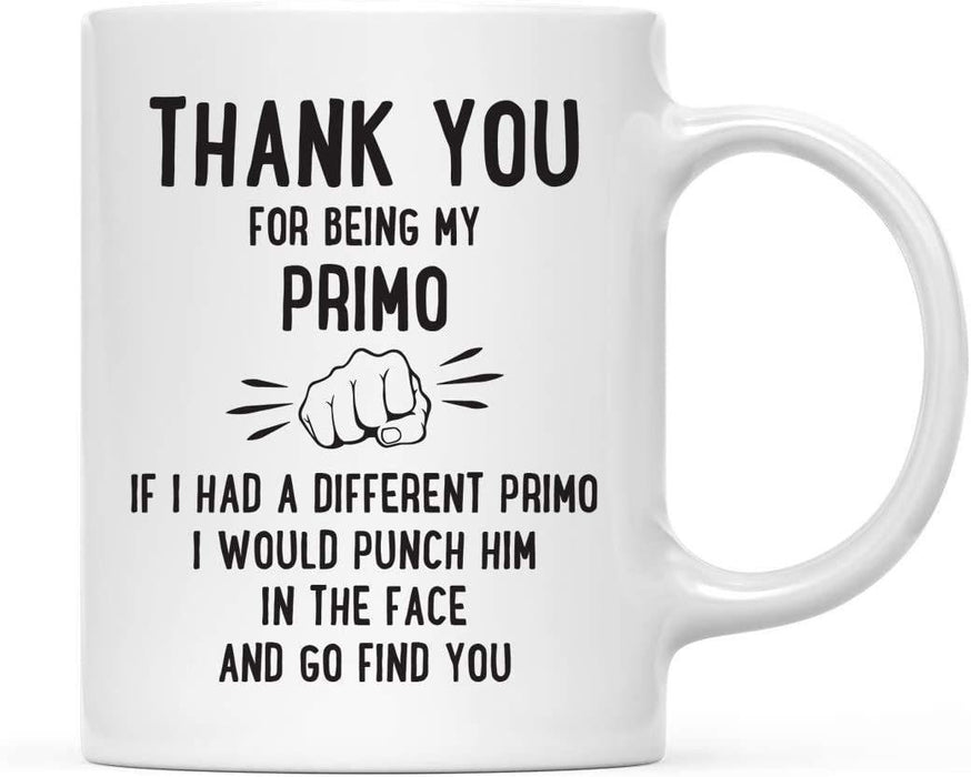 Thank You for Being Ceramic Coffee Mug Punch in Face Collection-Set of 1-Andaz Press-Boyfriend-