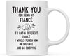 Thank You for Being Ceramic Coffee Mug Punch in Face Collection-Set of 1-Andaz Press-Boyfriend-