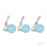 Thanks For Celebrating With Us! Hershey's Kiss Stickers-Set of 216-Andaz Press-Baby Blue-