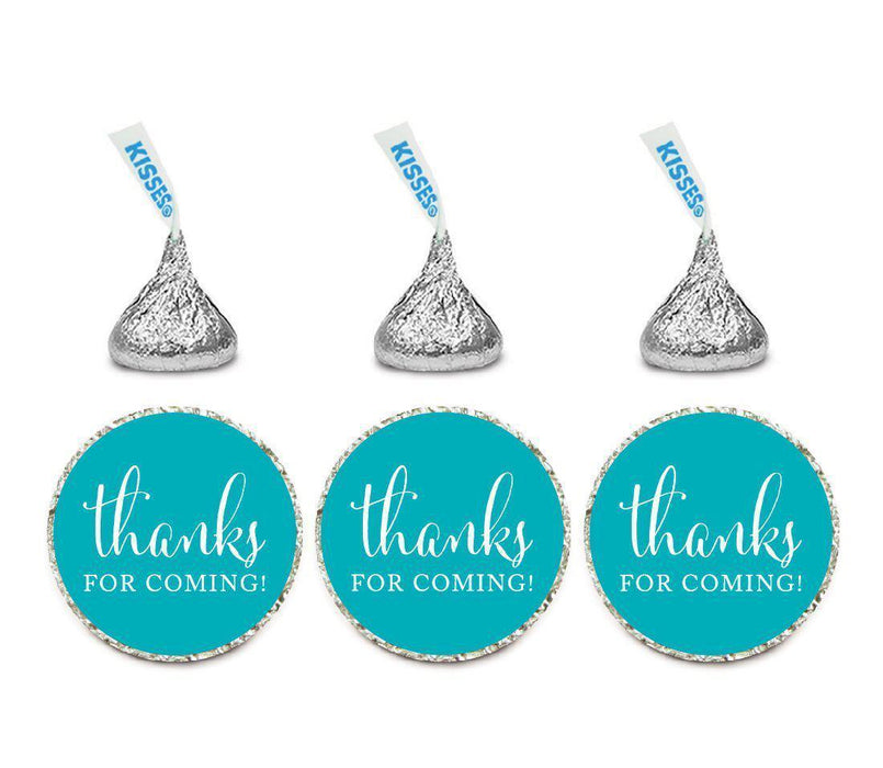 Thanks For Coming Hersheys Kisses Stickers-Set of 216-Andaz Press-White-