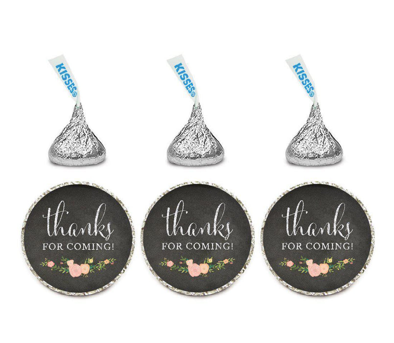 Thanks For Coming Hersheys Kisses Stickers-Set of 216-Andaz Press-White-