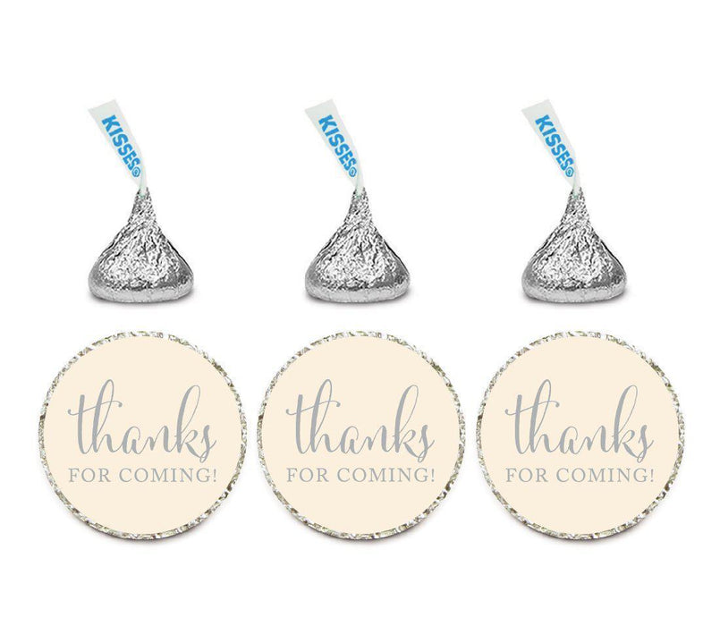 Thanks For Coming Hersheys Kisses Stickers-Set of 216-Andaz Press-White-