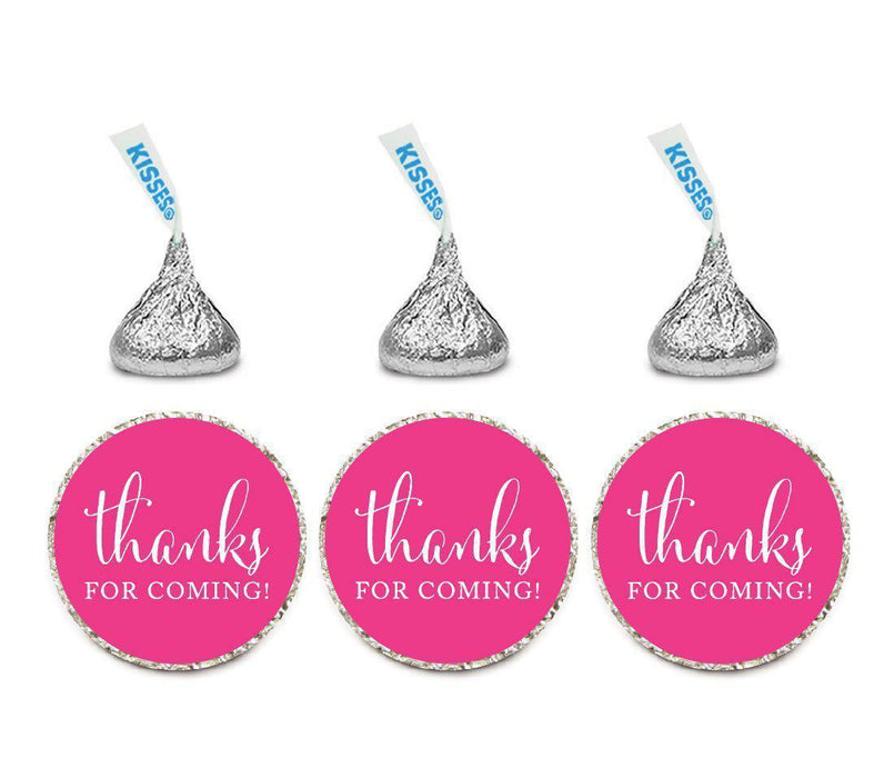 Thanks For Coming Hersheys Kisses Stickers-Set of 216-Andaz Press-White-