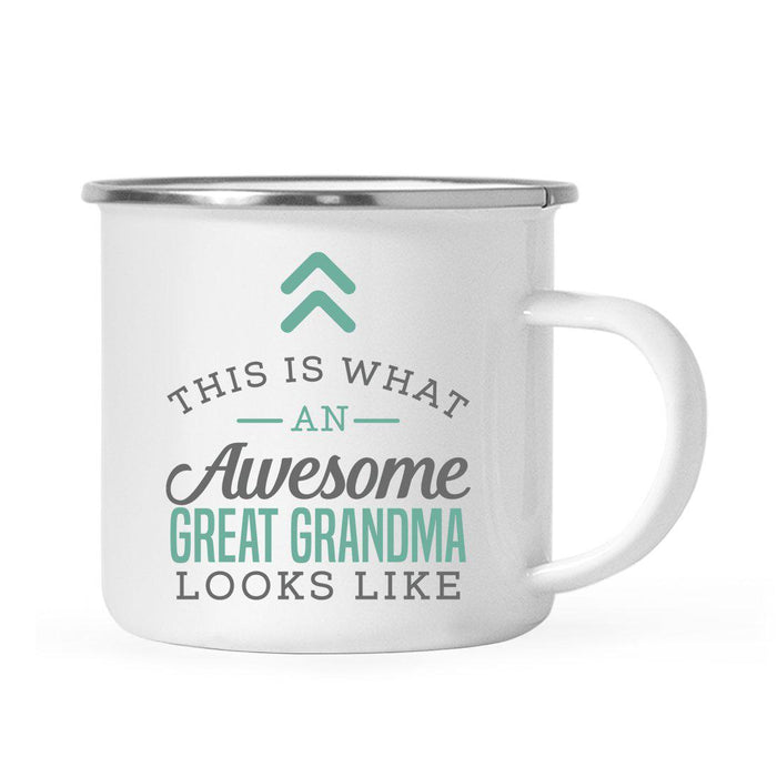 This Is What An Awesome Looks Like Family 1 Campfire Mug Collection-Set of 1-Andaz Press-Great-Grandma-
