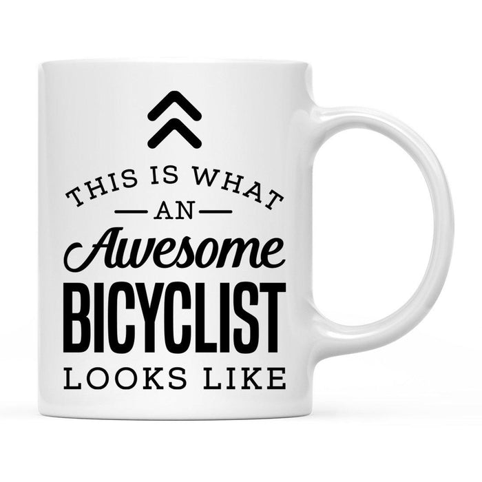 This Is What An Awesome Looks Like Sports Coffee Mug Collection 1-Set of 1-Andaz Press-Bicyclist-