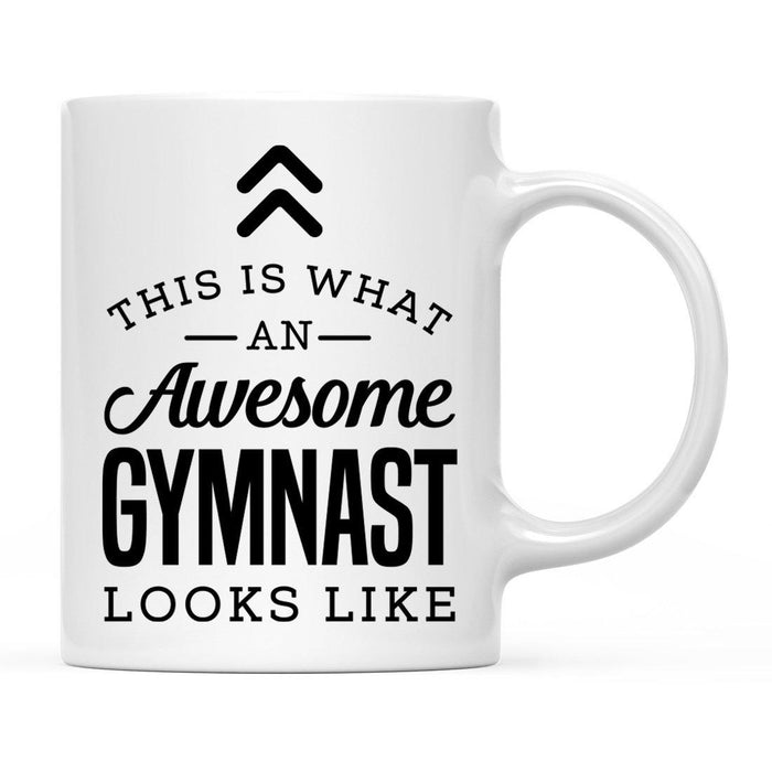 This Is What An Awesome Looks Like Sports Coffee Mug Collection 1-Set of 1-Andaz Press-Gymnast-