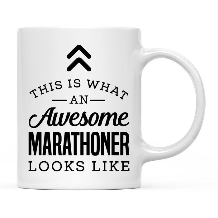 This Is What An Awesome Looks Like Sports Coffee Mug Collection 1-Set of 1-Andaz Press-Marathoner-
