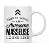 This Is What An Awesome Looks Like Sports Coffee Mug Collection 2-Set of 1-Andaz Press-Masseuse-