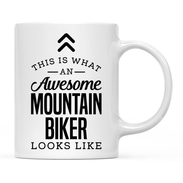 This Is What An Awesome Looks Like Sports Coffee Mug Collection 2-Set of 1-Andaz Press-Mountain Biking-