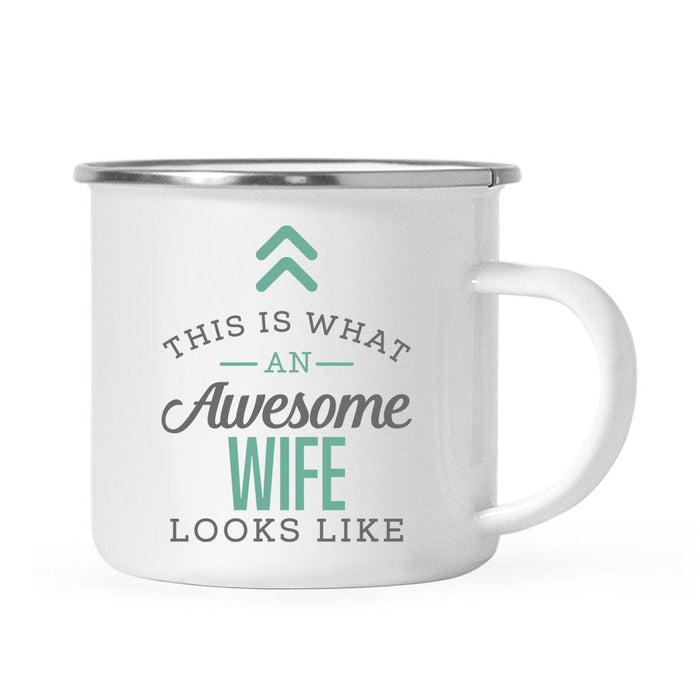 This is What an Awesome Looks Like Family Campfire Coffee Mug Collection Part 2-Set of 1-Andaz Press-Hubby-