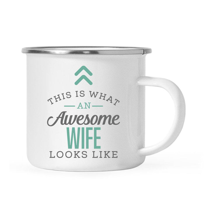 This is What an Awesome Looks Like Family Campfire Coffee Mug Collection Part 2-Set of 1-Andaz Press-Wife-