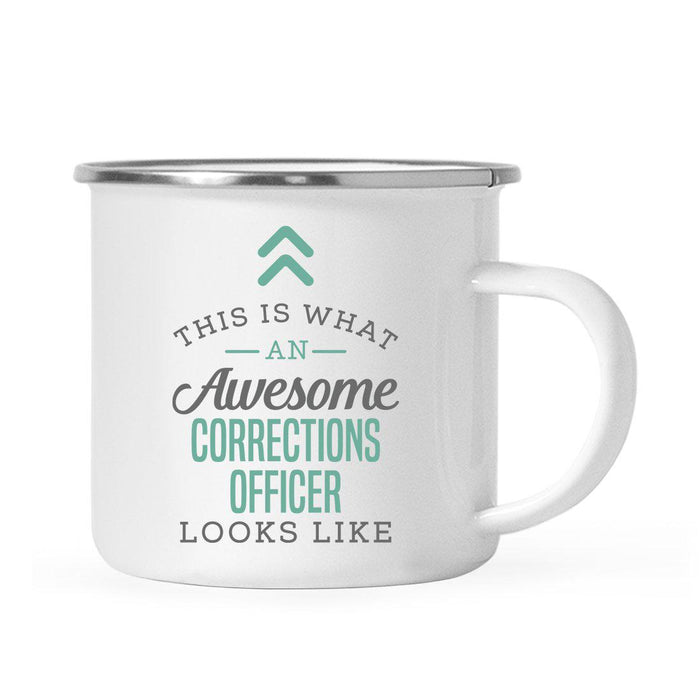 This is What an Awesome Looks Like Law Campfire Coffee Mug-Set of 1-Andaz Press-Corrections Officer-