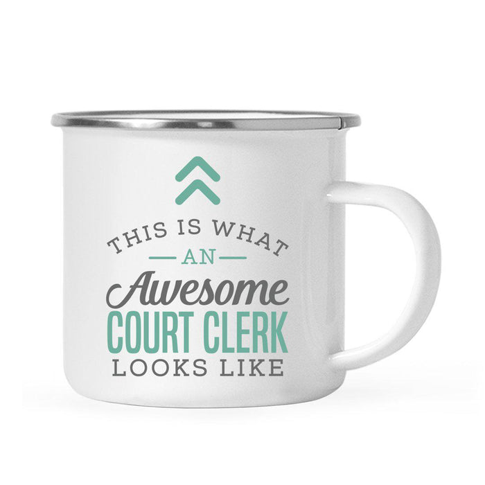 This is What an Awesome Looks Like Law Campfire Coffee Mug-Set of 1-Andaz Press-Court Clerk-