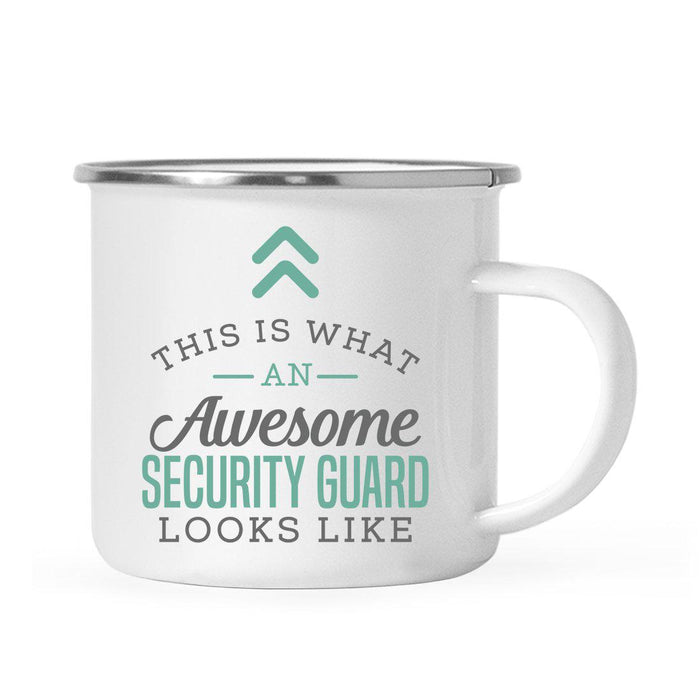 This is What an Awesome Looks Like Law Campfire Coffee Mug-Set of 1-Andaz Press-Security Guard-